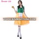 Bavarian Oktoberfest Beerfest Maid Waiter Costume German Beer Wench Girl Costumes Halloween Fantasia Adulto Cosplay Dress